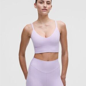 Lululemon Focuser Scoop-Neck Bra
Nulu Light Support, C/D Cup in Lavender Frost